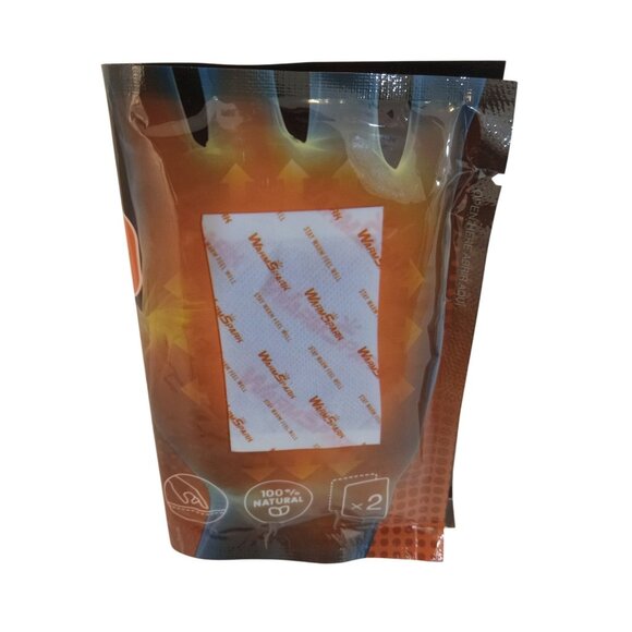 Warmspark Hand Warmers Long And Well Heat 12 Hour 100% Natural Pack Of 2 - Picture 3 of 4